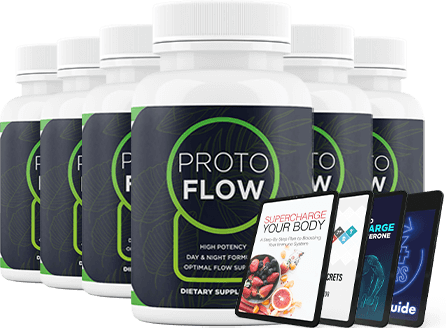 ProtoFlow supplement bottle and packaging